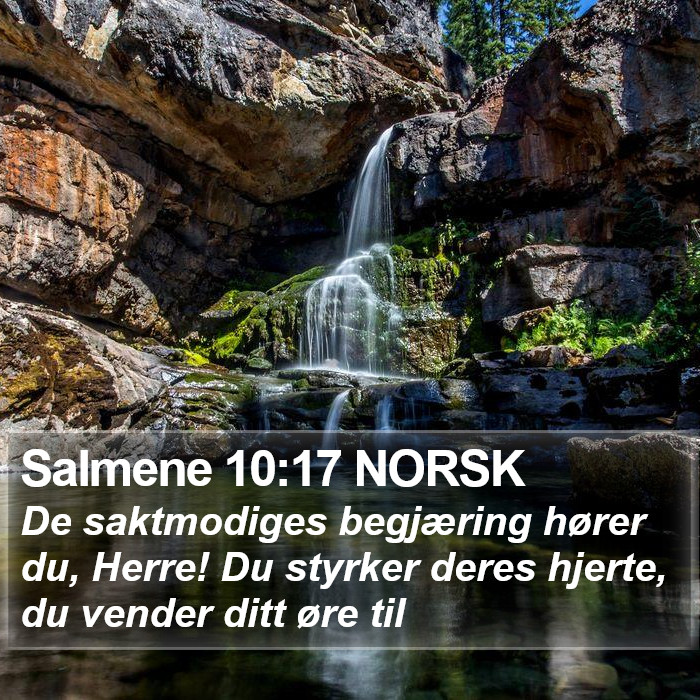 Salmene 10:17 NORSK Bible Study