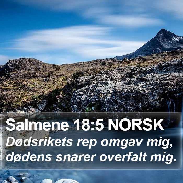 Salmene 18:5 NORSK Bible Study