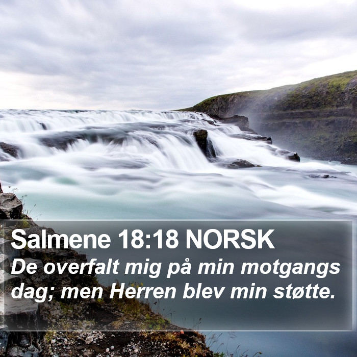 Salmene 18:18 NORSK Bible Study