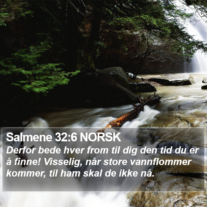 Salmene 32:6 NORSK Bible Study