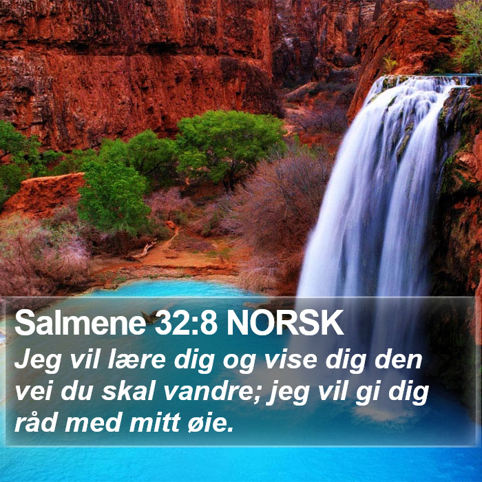 Salmene 32:8 NORSK Bible Study