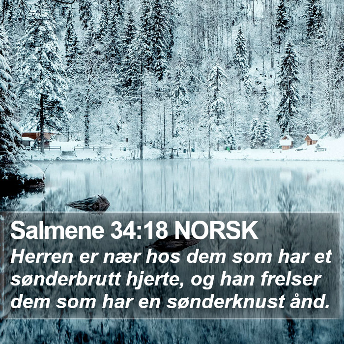 Salmene 34:18 NORSK Bible Study
