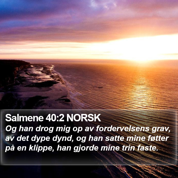 Salmene 40:2 NORSK Bible Study