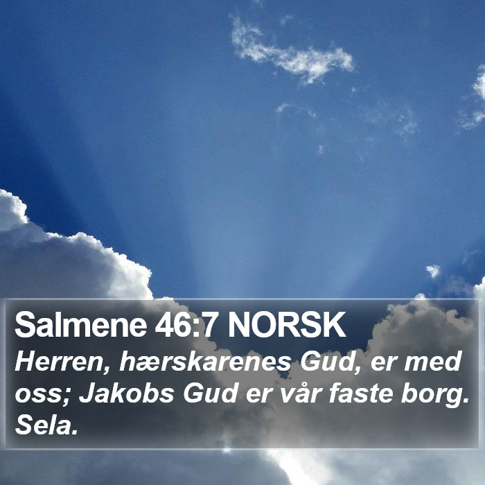 Salmene 46:7 NORSK Bible Study