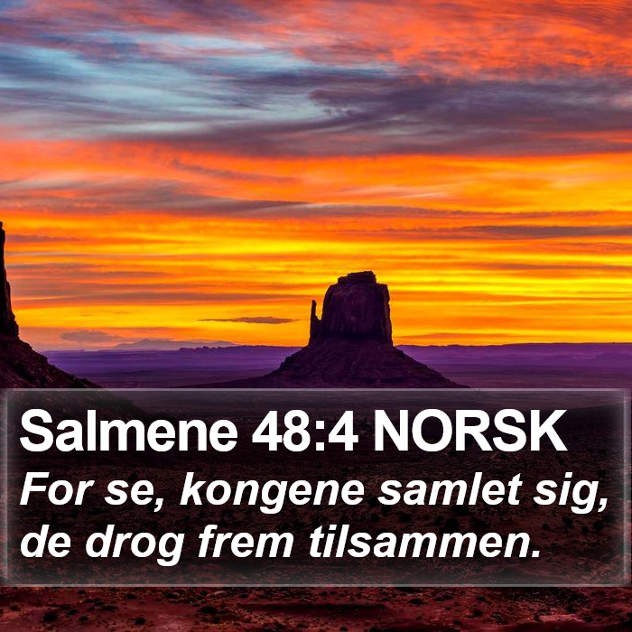 Salmene 48:4 NORSK Bible Study