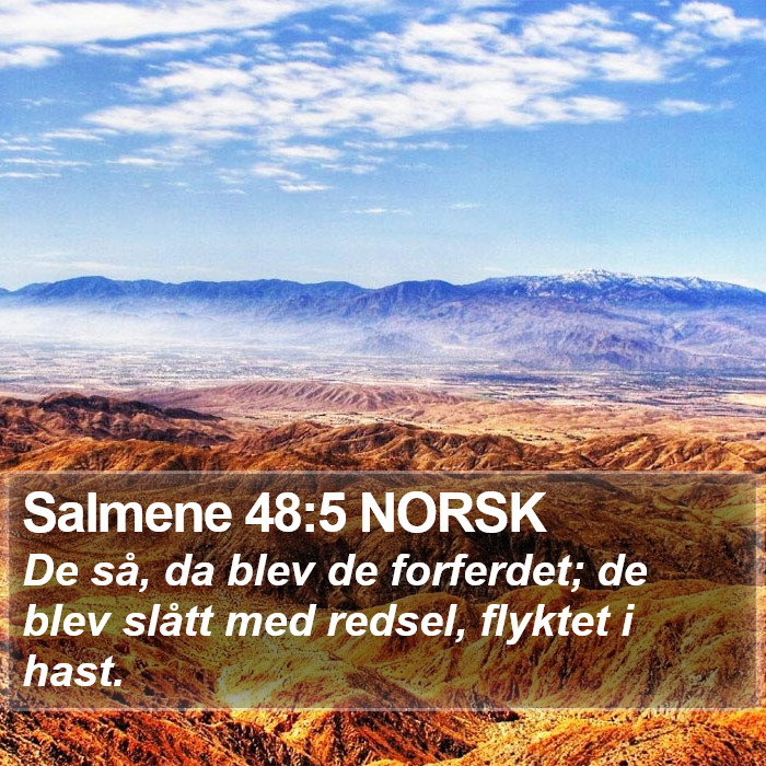 Salmene 48:5 NORSK Bible Study