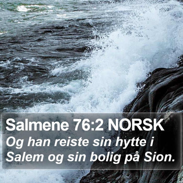 Salmene 76:2 NORSK Bible Study