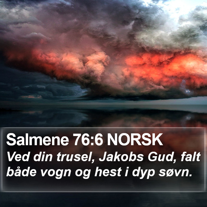 Salmene 76:6 NORSK Bible Study