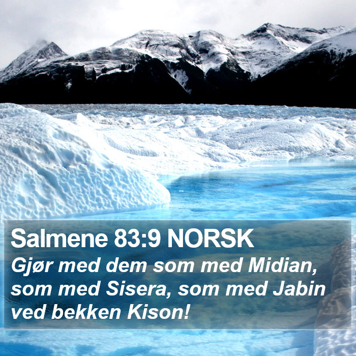 Salmene 83:9 NORSK Bible Study