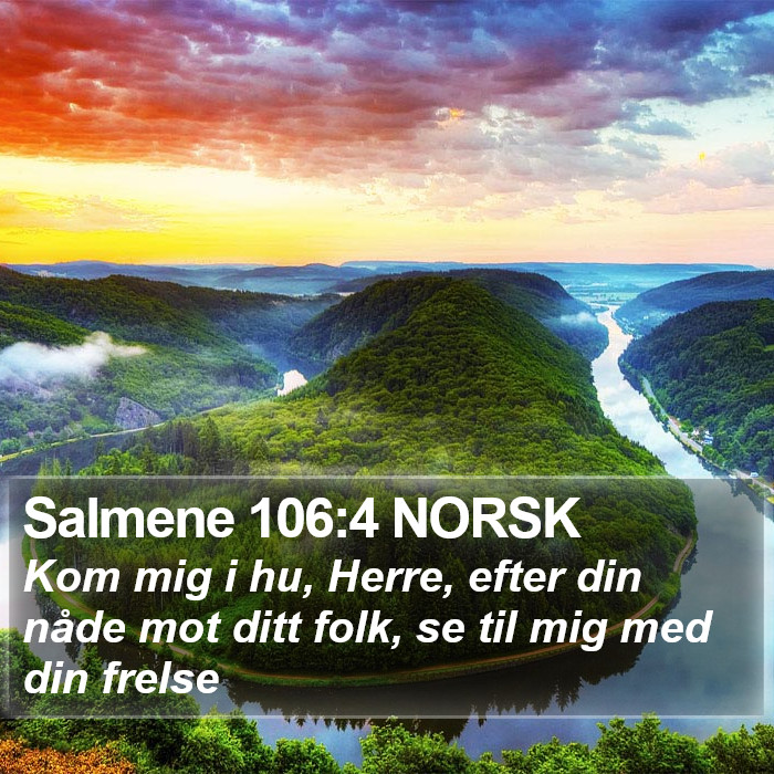 Salmene 106:4 NORSK Bible Study