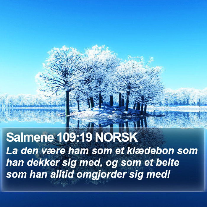 Salmene 109:19 NORSK Bible Study