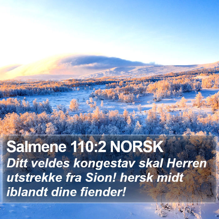 Salmene 110:2 NORSK Bible Study