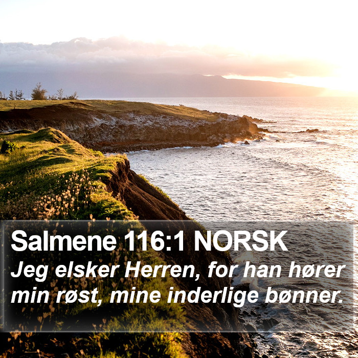 Salmene 116:1 NORSK Bible Study