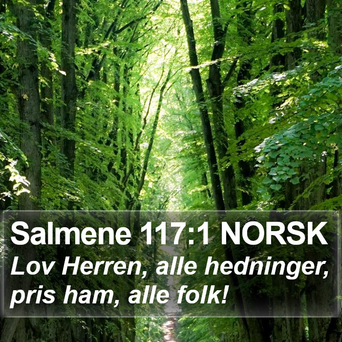 Salmene 117:1 NORSK Bible Study