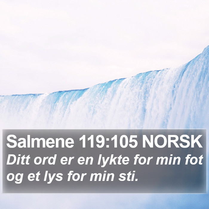 Salmene 119:105 NORSK Bible Study