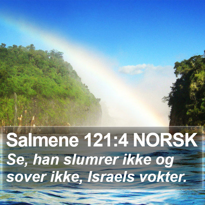 Salmene 121:4 NORSK Bible Study