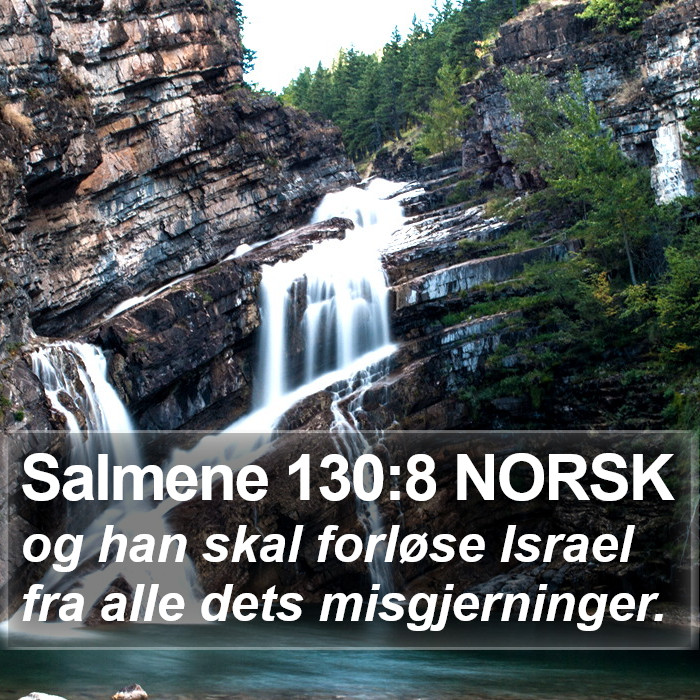 Salmene 130:8 NORSK Bible Study