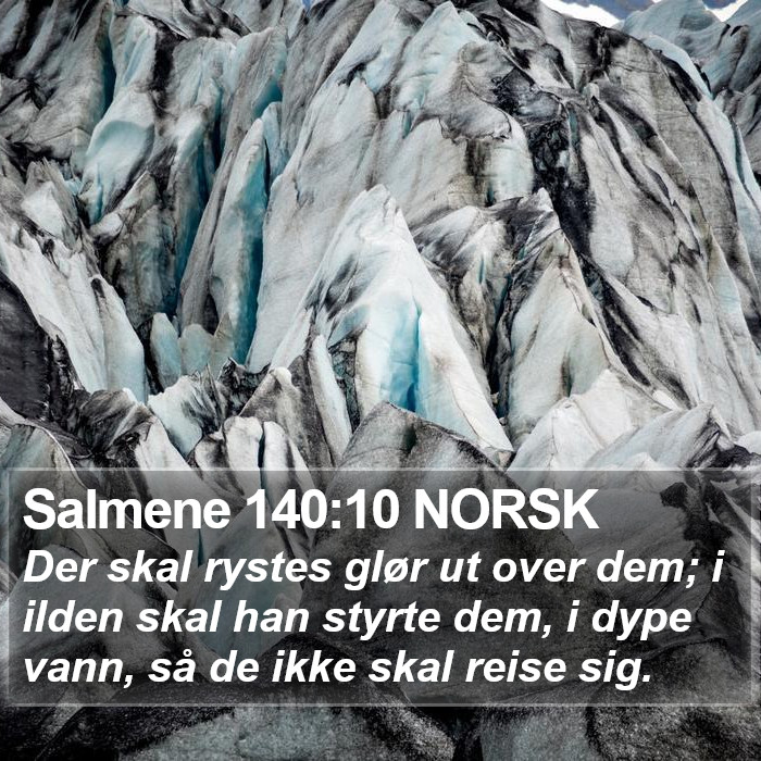 Salmene 140:10 NORSK Bible Study