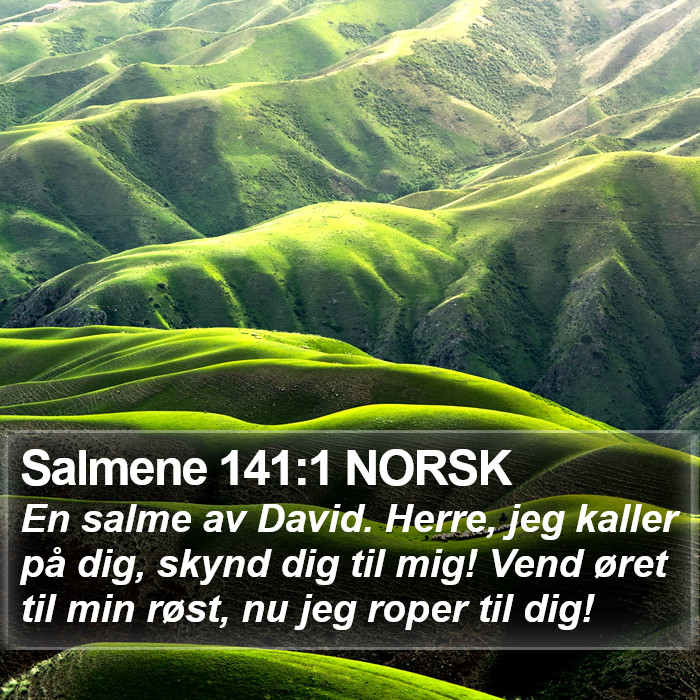 Salmene 141:1 NORSK Bible Study