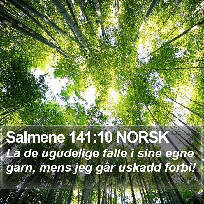 Salmene 141:10 NORSK Bible Study