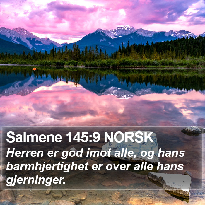 Salmene 145:9 NORSK Bible Study