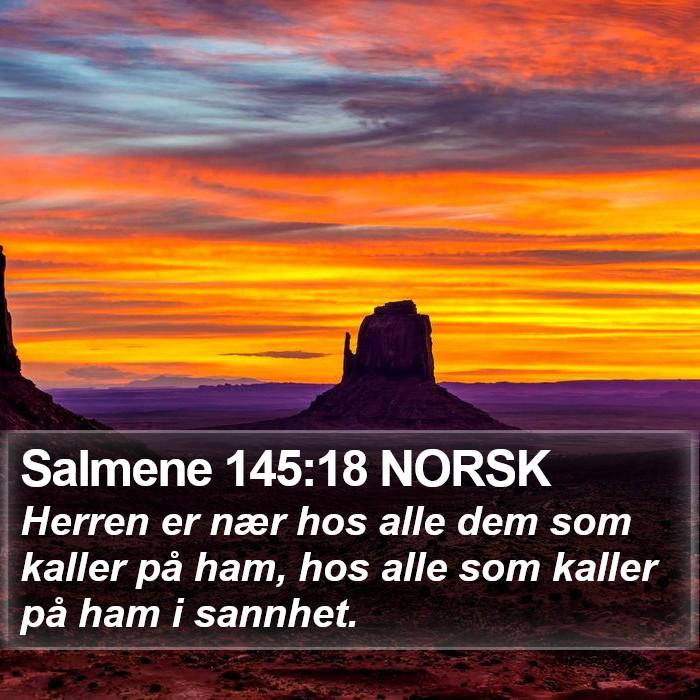 Salmene 145:18 NORSK Bible Study