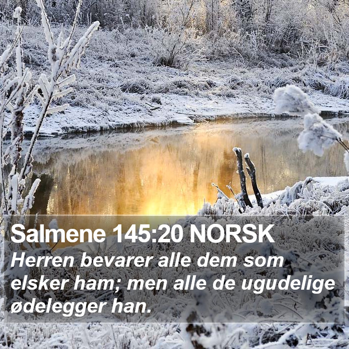 Salmene 145:20 NORSK Bible Study