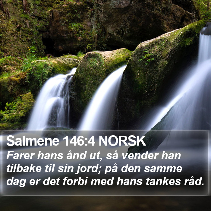 Salmene 146:4 NORSK Bible Study