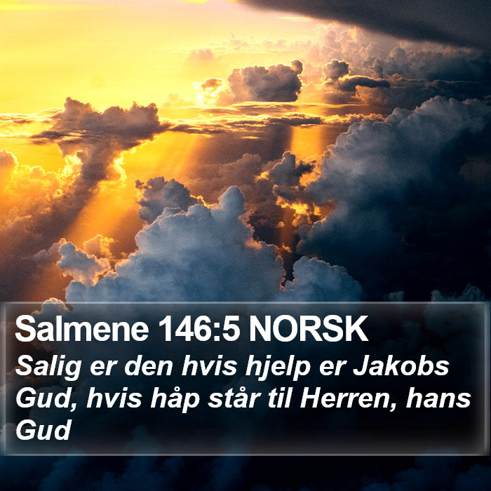 Salmene 146:5 NORSK Bible Study