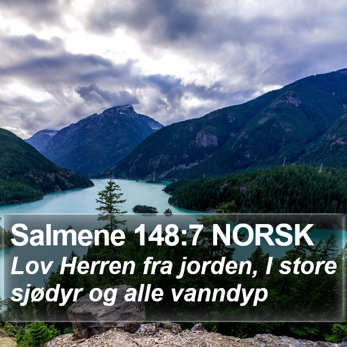 Salmene 148:7 NORSK Bible Study