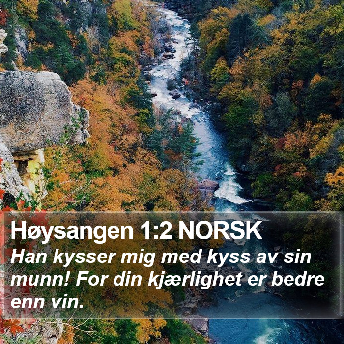 Høysangen 1:2 NORSK Bible Study
