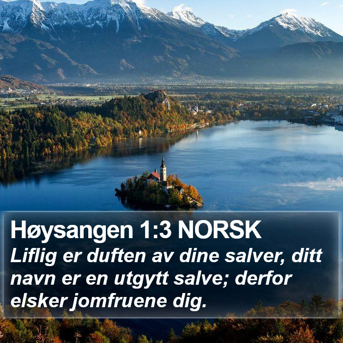 Høysangen 1:3 NORSK Bible Study