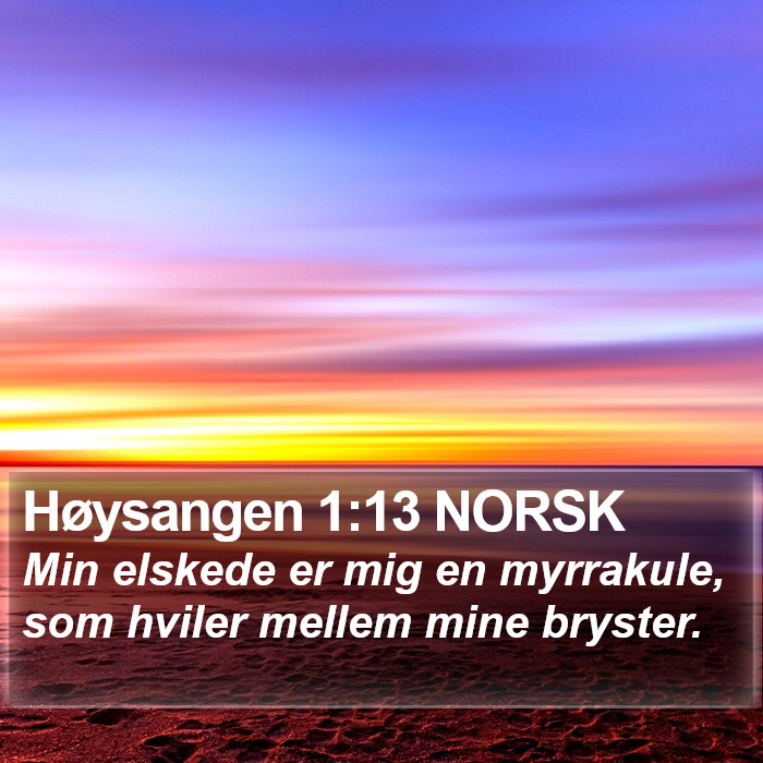 Høysangen 1:13 NORSK Bible Study