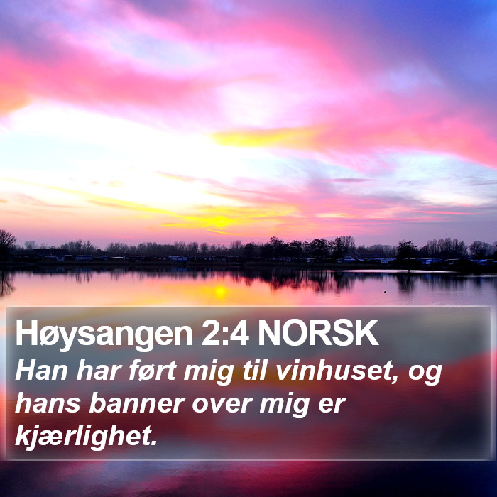 Høysangen 2:4 NORSK Bible Study