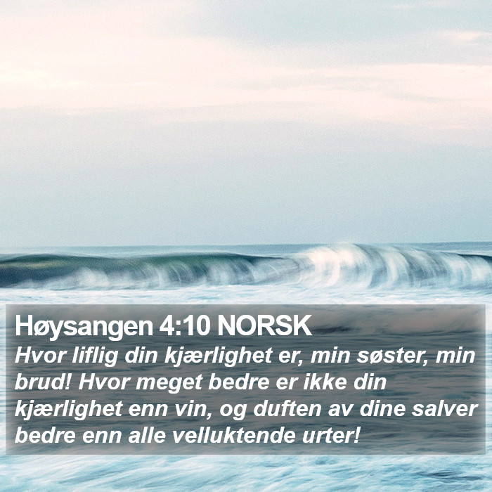 Høysangen 4:10 NORSK Bible Study