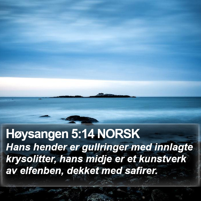 Høysangen 5:14 NORSK Bible Study