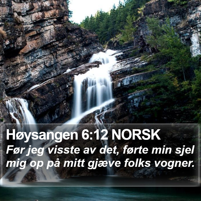 Høysangen 6:12 NORSK Bible Study