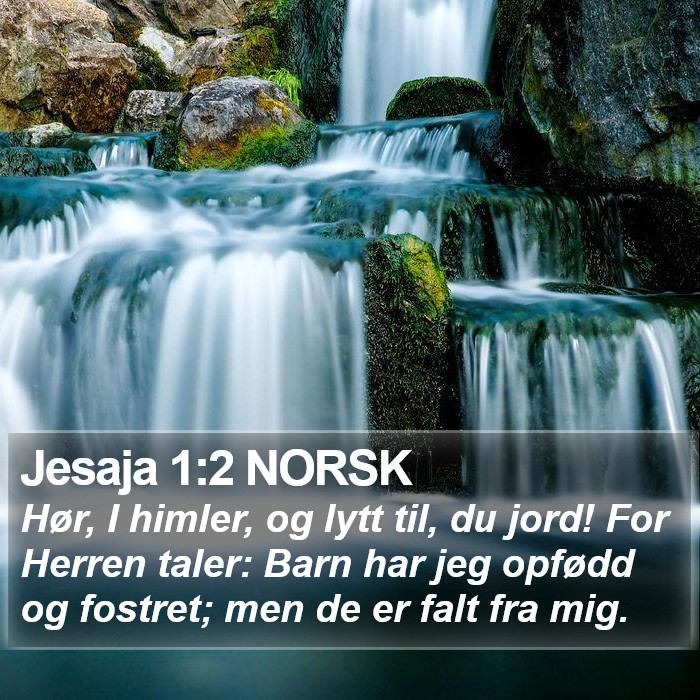 Jesaja 1:2 NORSK Bible Study