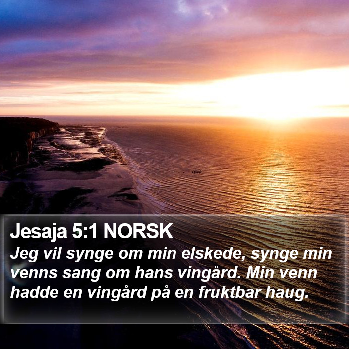 Jesaja 5:1 NORSK Bible Study