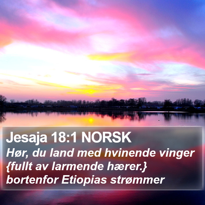 Jesaja 18:1 NORSK Bible Study