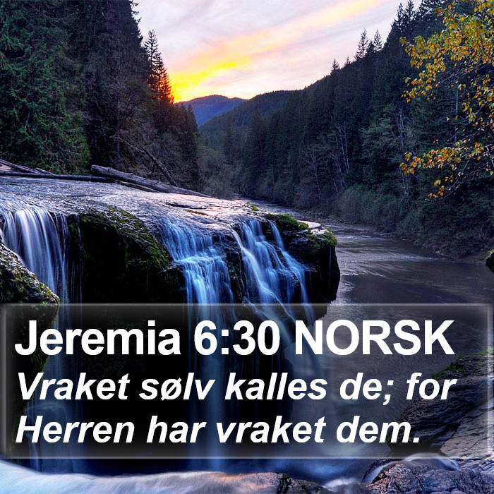 Jeremia 6:30 NORSK Bible Study