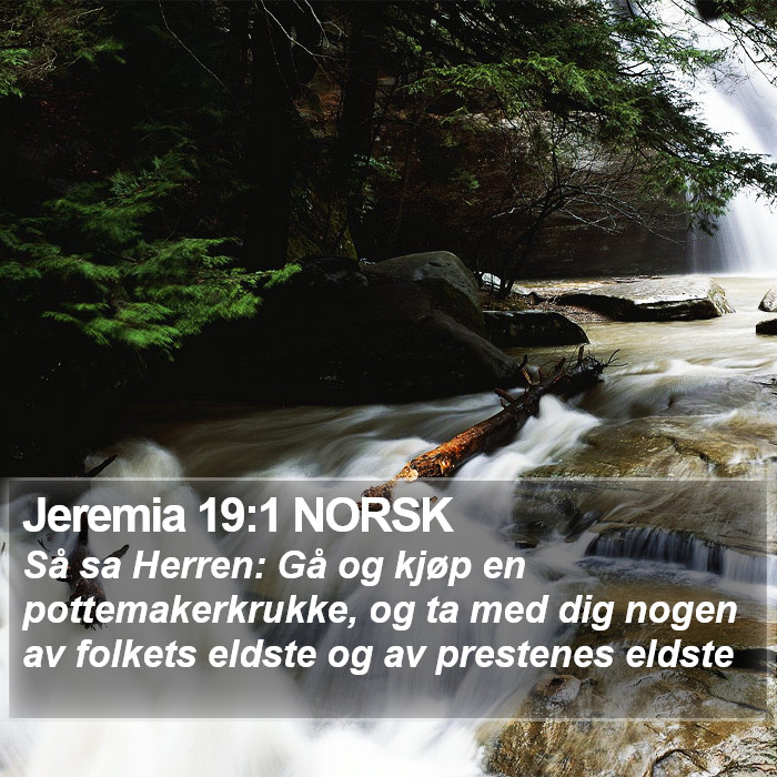 Jeremia 19:1 NORSK Bible Study