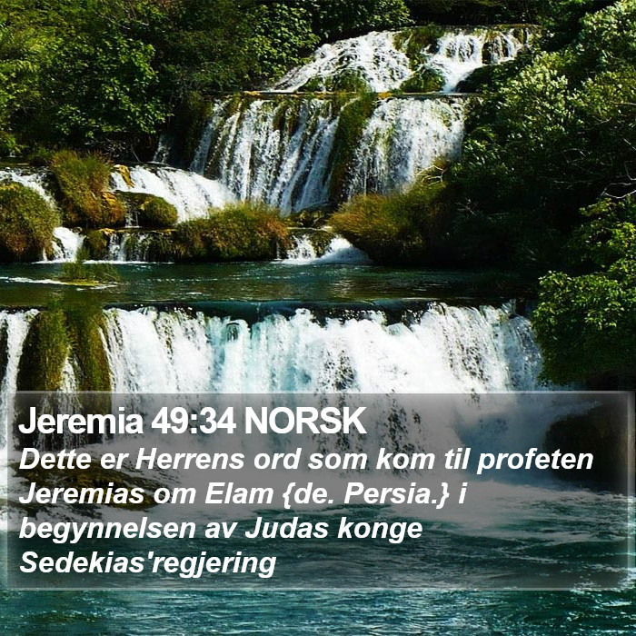 Jeremia 49:34 NORSK Bible Study