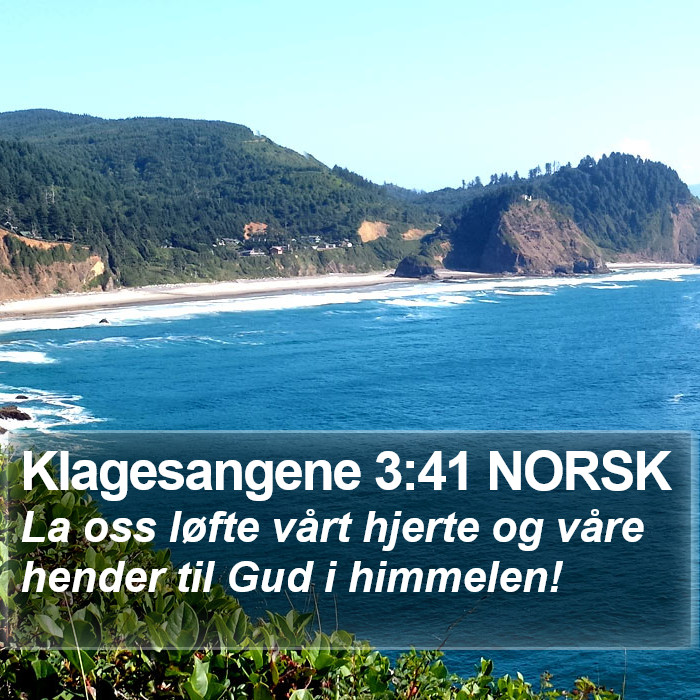 Klagesangene 3:41 NORSK Bible Study