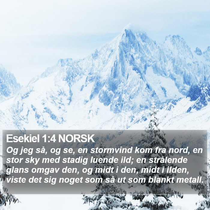 Esekiel 1:4 NORSK Bible Study