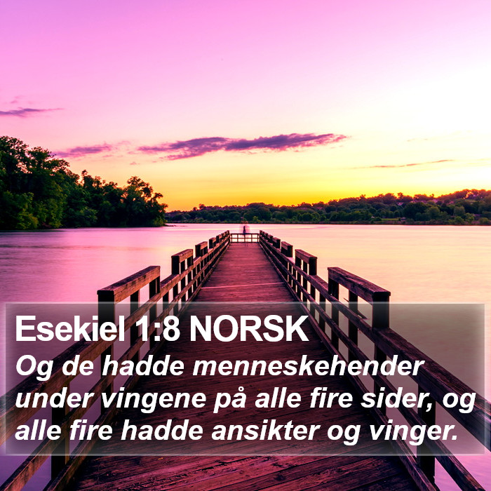 Esekiel 1:8 NORSK Bible Study