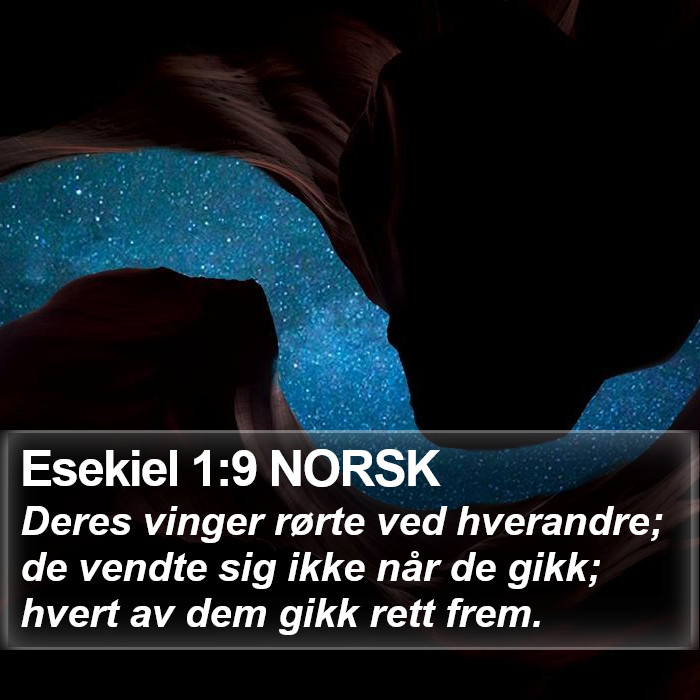 Esekiel 1:9 NORSK Bible Study