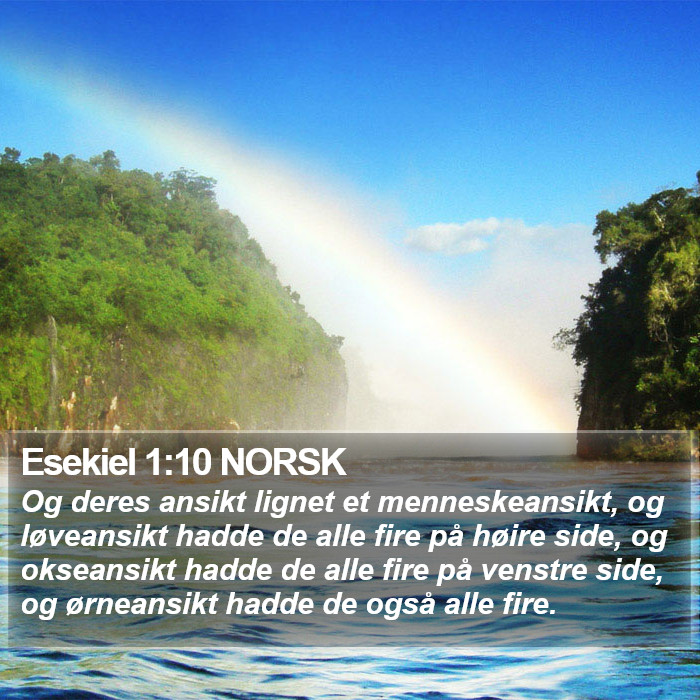 Esekiel 1:10 NORSK Bible Study