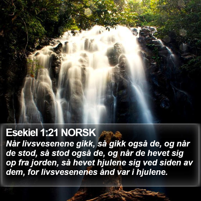 Esekiel 1:21 NORSK Bible Study