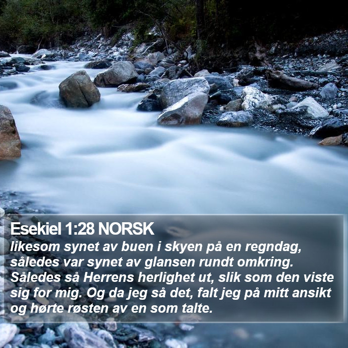 Esekiel 1:28 NORSK Bible Study